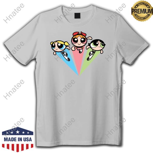 Official Powerpuff Girls Merch The Trio T Shirts