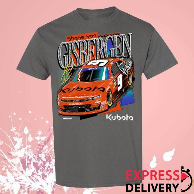 Shane Van Gisbergen #9 Kubota T Shirt Jr Motor Sports
