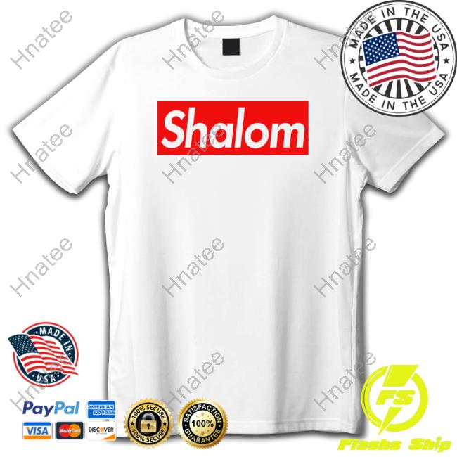 Official Jewishlivesmatter Merch Shalom T Shirts