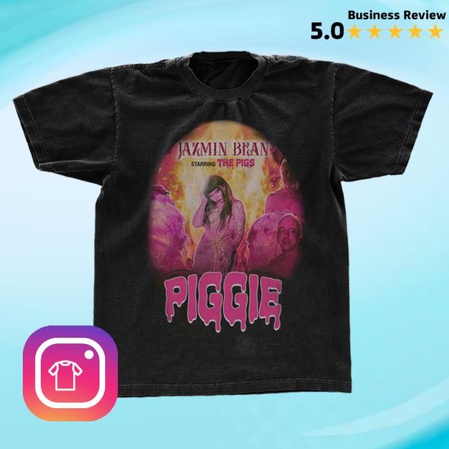 PIGGIE S/S Tee - Jazmin Bean Official Store