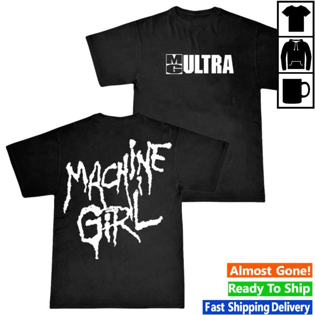 Official Machine Girl Merch Shop Machine Girl Mg Ultra Popover Shirt MachineGirl