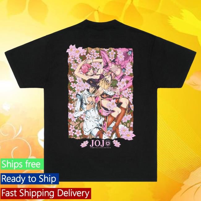 Official Hypland Clothing Merch Store Jojo Flowers Tee (Mavue)