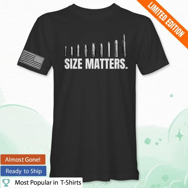 Official Hodgetwins Merch Shop Size Matters Shirt