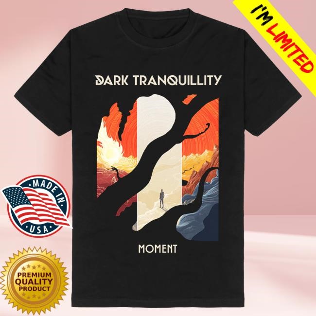Official Dark Tranquillity Moment Album Cover Tshirt