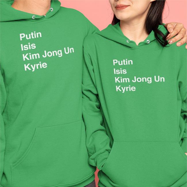 Barstool Sports Merch Putin Isis Kim Jong Un Kyrie Ki List tee shirt A11Even