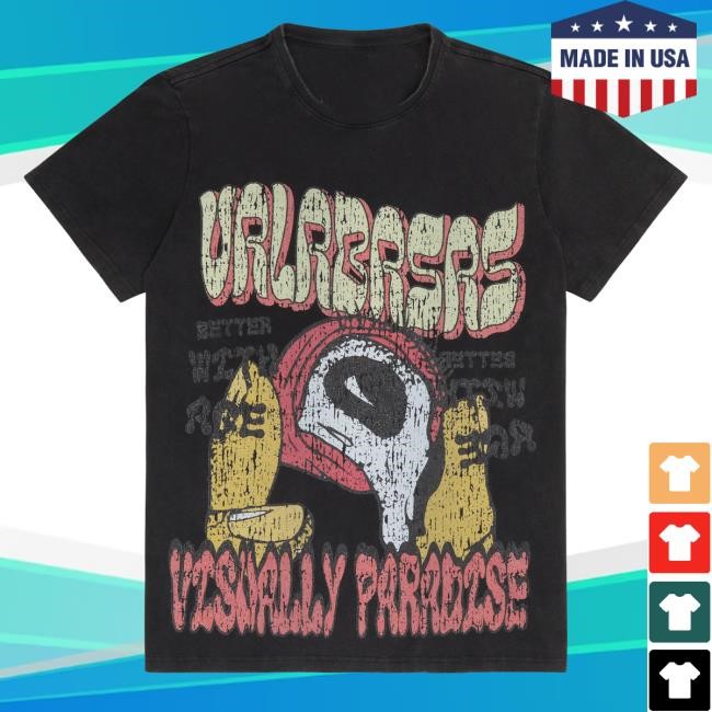 Valabasas Shop Merch "V Paradise" Vintage Black Tee Shirt