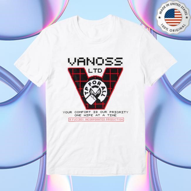 Official Vanoss Shop Merch TP For All New Shirt White