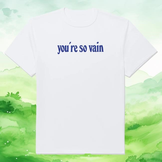 Collector Style Graphic You're So Vain Tee Noah NYC