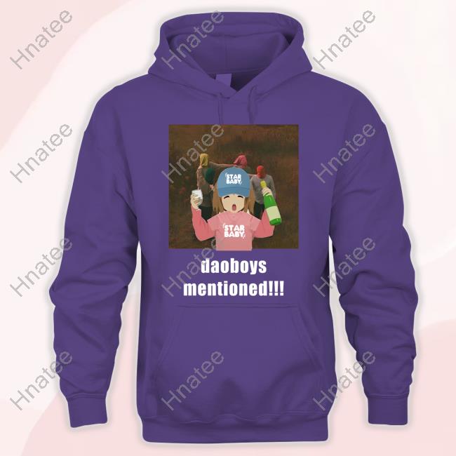 Official Star Baby Daoboys Mentioned Shirt