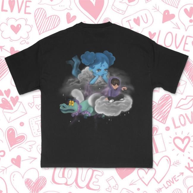 Official Sad Boyz Merch Sad Boyz En Las Nubes Tees Black