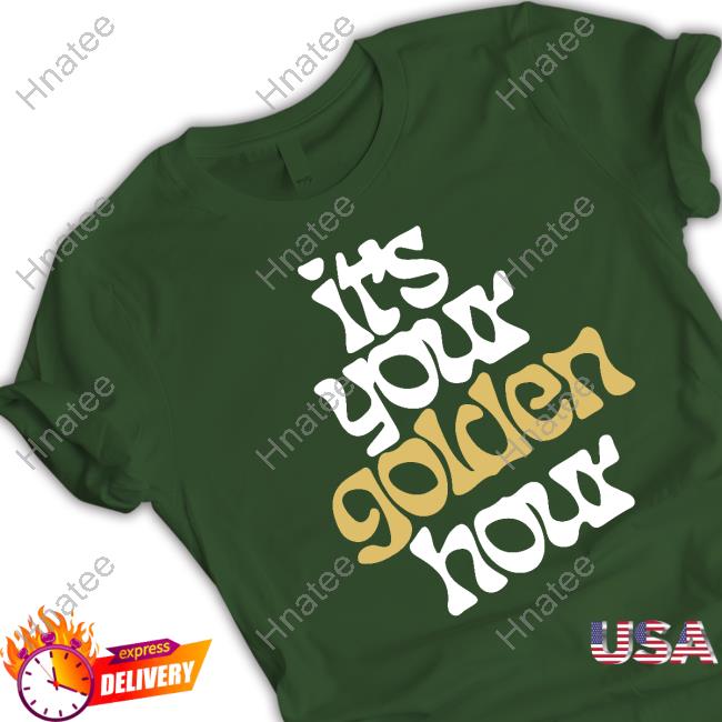 Jvke Merch It's Your Golden Hour Tee Shirt