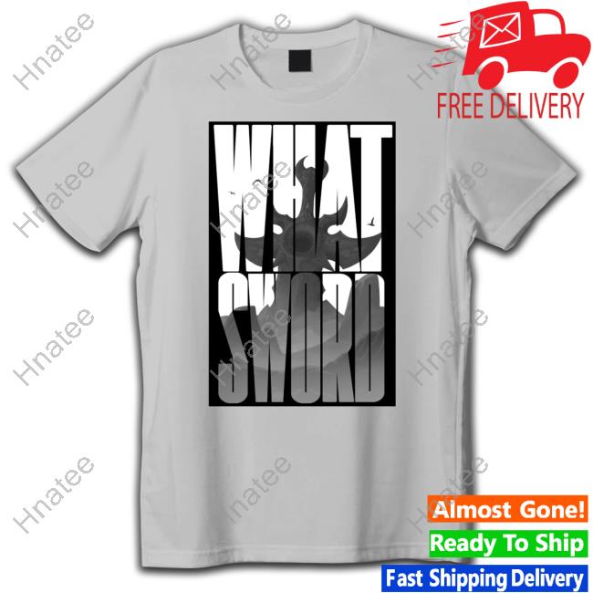 Blizzard Merch World Of Warcraft What Sword Tee Shirt