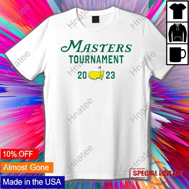 Masters Merch 2023 Masters Tournament Logo Tee Mmogolf