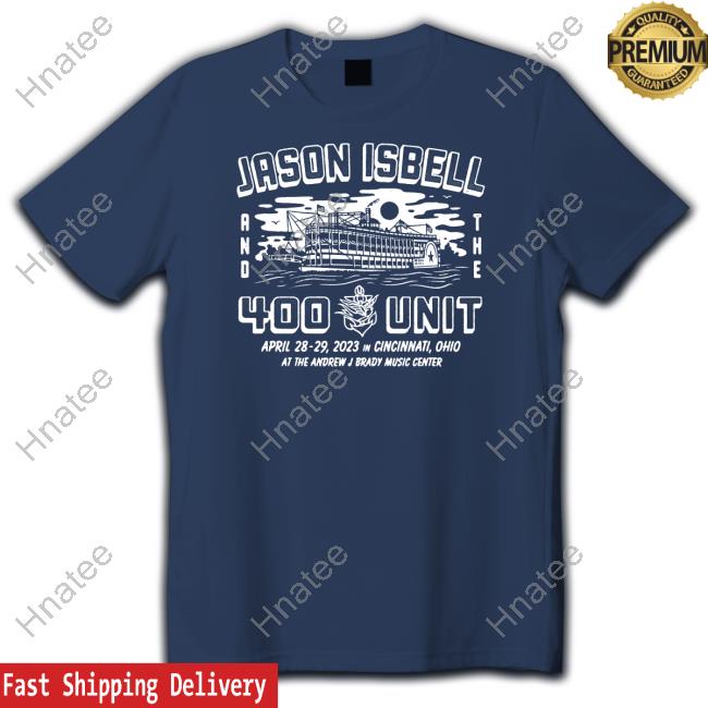 Official Jason Isbell And The 400 Unit Andrew J Brady T-Shirt