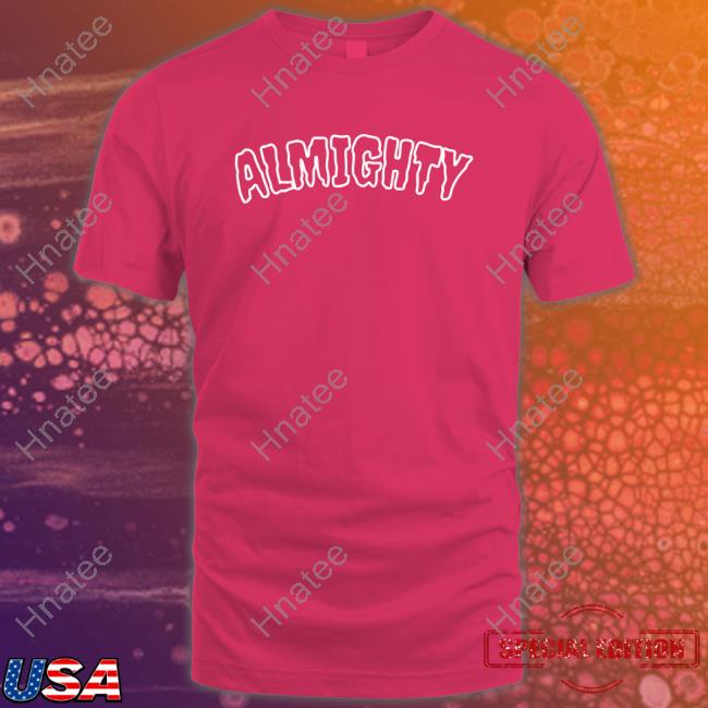 Official Almighty Merch Shop Almighty Tee Shirt Arnold Billy Allen