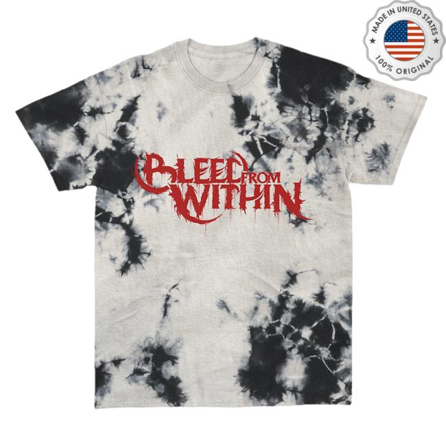 Bleed From Within Shop Bfw Logo Tie Dye T Shirts