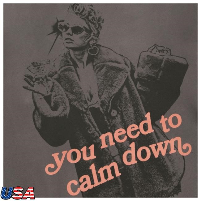 Official Taylor Swift Merch Store Shop Taylor Swift You Need To Calm Down Pullover Sweatshirt TaylorSwift