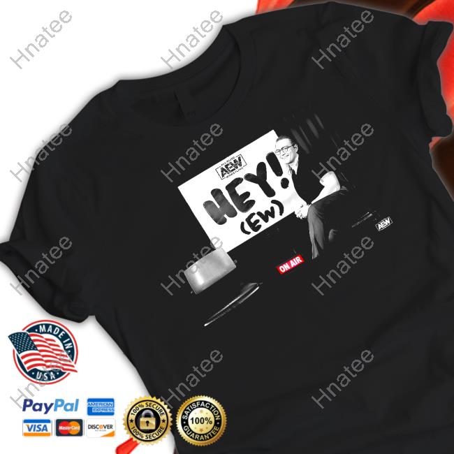 Aew Shop Rj City Hey (Ew) On Air Long Sleeved T Shirt