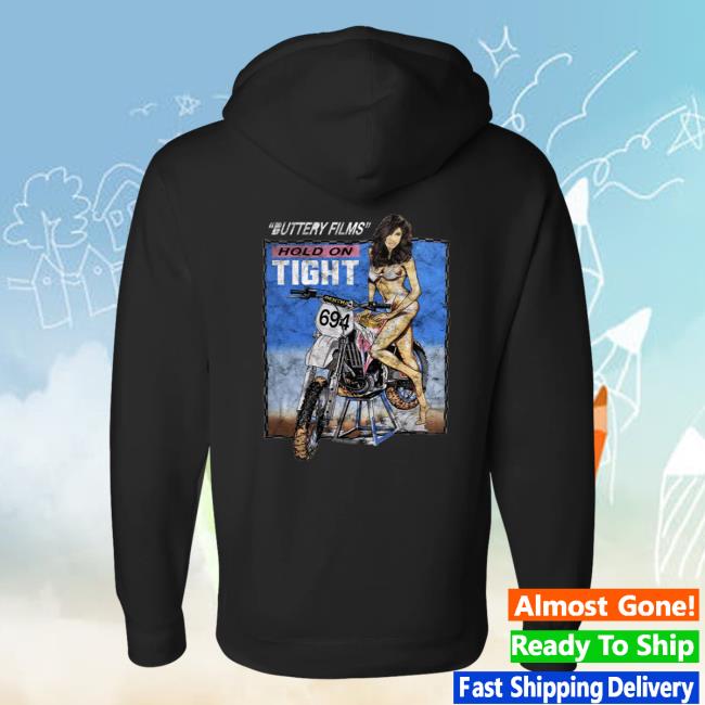Official Buttery Films Merch Pin Up Hooded Sweatshirt