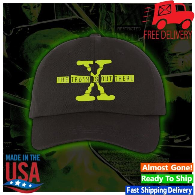 Creep-O-Rama Original The X-Files Embroidered Hat Capsule Wardrobe Essential Creep-O-Rama The X-Files Embroidered Hat