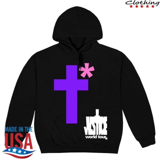 Official Justin Bieber Merch Store Shop Justin Bieber Justice Cross Hoodie JustinBieber Apparel Clothing
