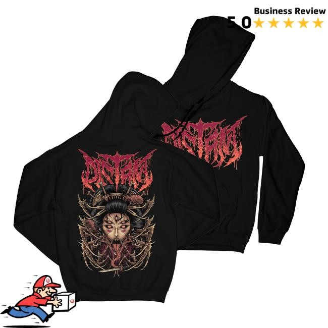 Distant Band Spider Geisha Hoodie Distant Merch
