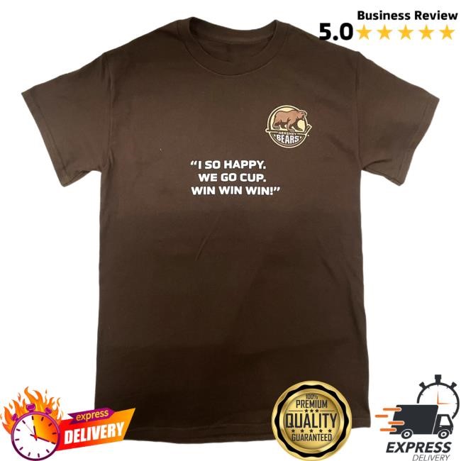 Official Hershey Bears Merch Store Hershey Bears 2024 Calder Cup Playoffs Miroschnichenko Player Crew neck Sweatshirt Hersheybears