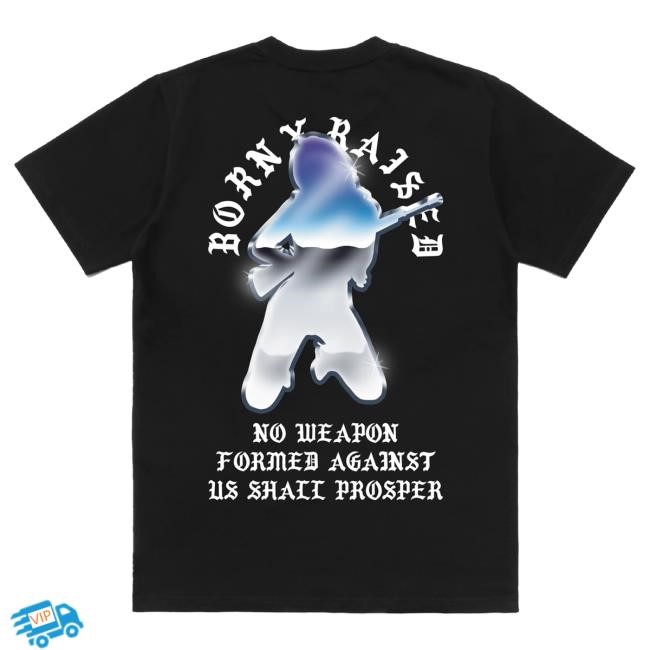 Official Born X Raised Merch Store Shop Lethal Tee: Black BornxRaised