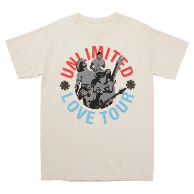 Official Red Hot Chili Peppers Unlimited Love Shirt 2024