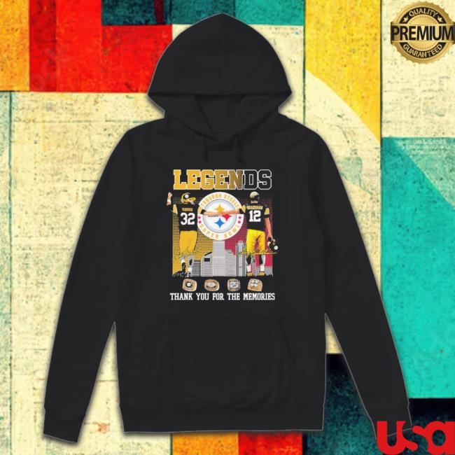 Harris And Bradshaw Legend Pittsburgh Steelers Super Bowl Thank You For The Memories Classic Shirt