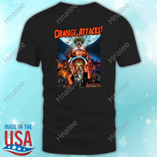 Zimwhodey Merch Orange Attacks Hooded Sweatshirt