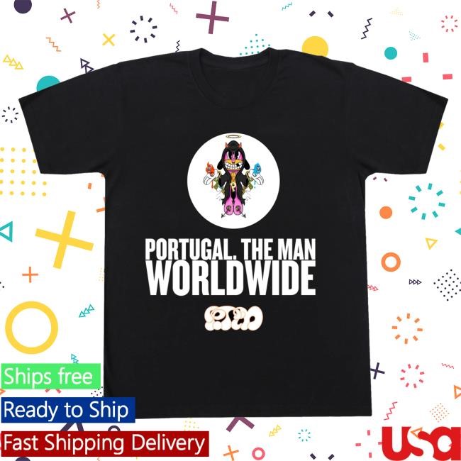 Official Portugal The Man Merch Portugal. The Man Worldwide Tee Shirt