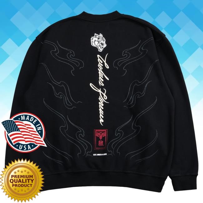 Official Darc Sport Merch Store Shop Darcsport House Of Wolves London Sweatshirts in Black Darc Sport Apparel Clothing