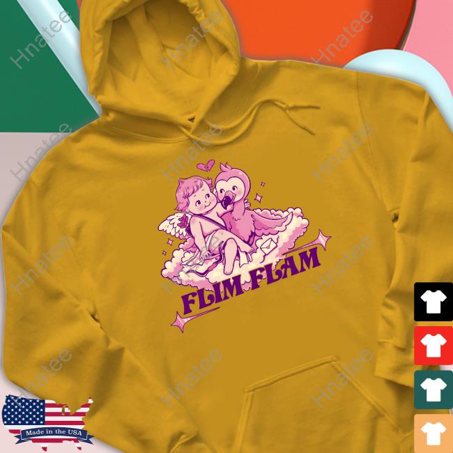 Official Flamingo Merch Flim Flam Cupid Flamingo Shirt