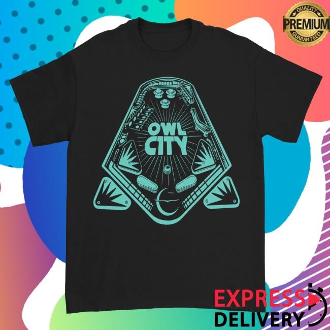 Pinball New T-Shirt Owl City Official Merchandise