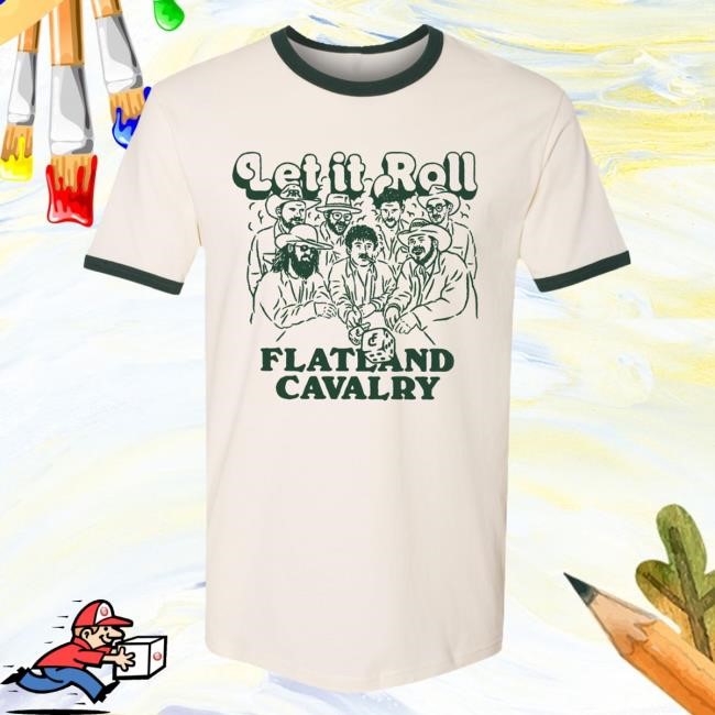Flatland Cavalry Merch Store Flatland Cavalry Let It Roll Ringer New Shirt | Flatland Cavalry Clothing Shopflatlandcavalry
