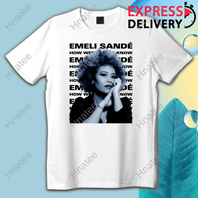 Official Emeli Sande Merch Emeli Sande How Were We To Know White Hoodie