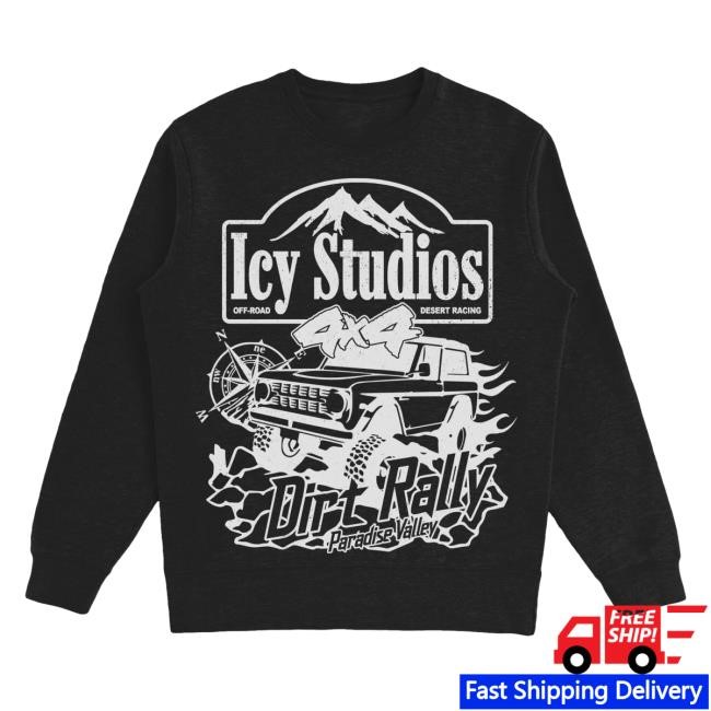 Official Icy Studios "Dirt Rally" Graphic Top Shirt