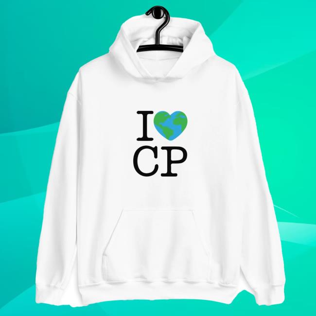 Official Connor Price Merch I Heart CP Hooded Sweatshirt
