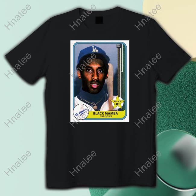 Mavs FFL Kobe Bryant Rookie Card Tee Shirt