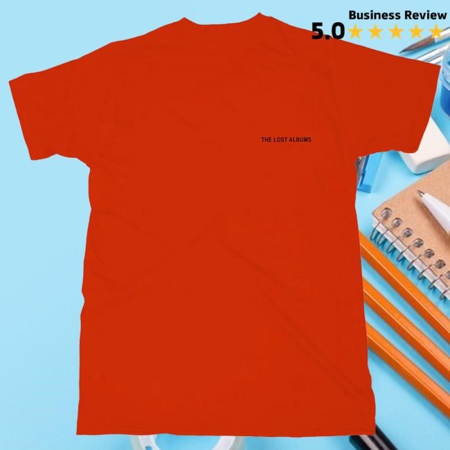 Bruce Springsteen Merch Store Tracks II: The Lost Albums T Shirt - Red