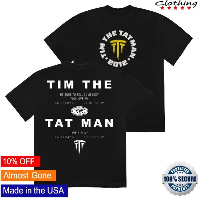 Tim The Tatman TTT Logo T-Shirts
