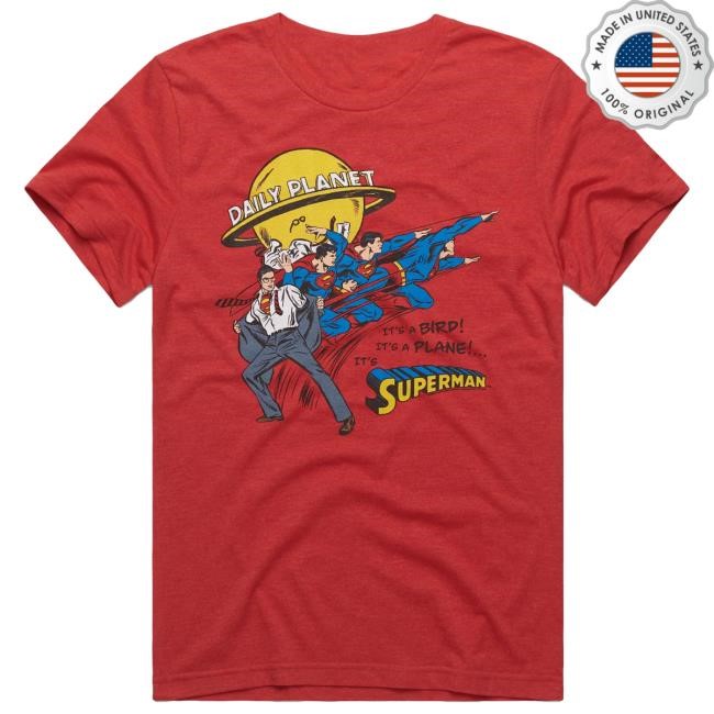 Daily Planet It's A Bird It's A Plane It's Superman New Shirt