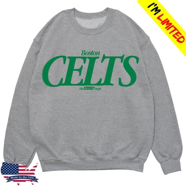 The90sdept. Boston Celt Crew Sweatshirt – The90sDept