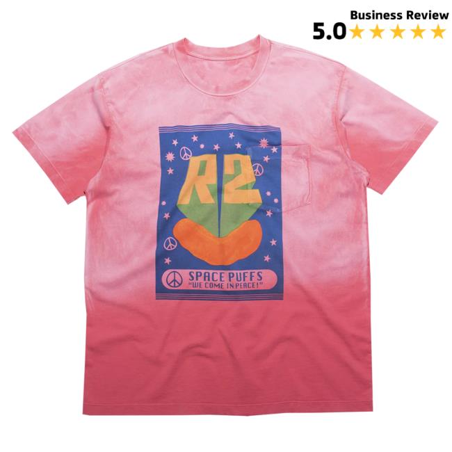 Official Round Two Clothing Store Shop R2 Sun Washed Space Puff Pocket Tees Roundtwostore