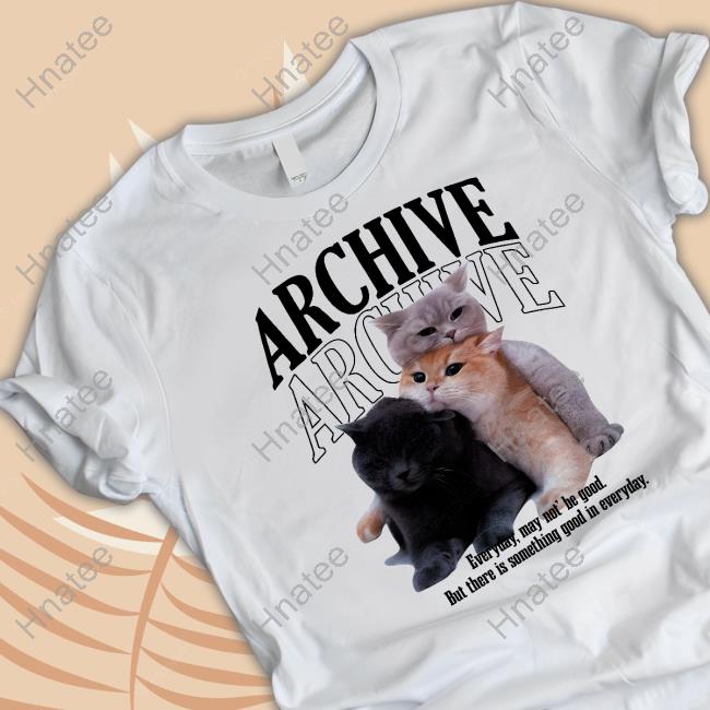 Gulf Kanawut Archive Archive Cat Tee