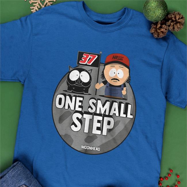 One Small Step 37 Hooded Sweatshirt Moonhead