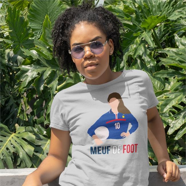 Lee-Roy Kabeya Meuf De Foot Tee Shirt Foot Dimanche Merch L'équipe Du Soir