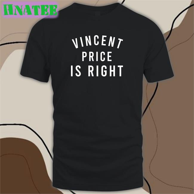 Frank Vincent Price Is Right Unisex Tee Shirts MCR Updates