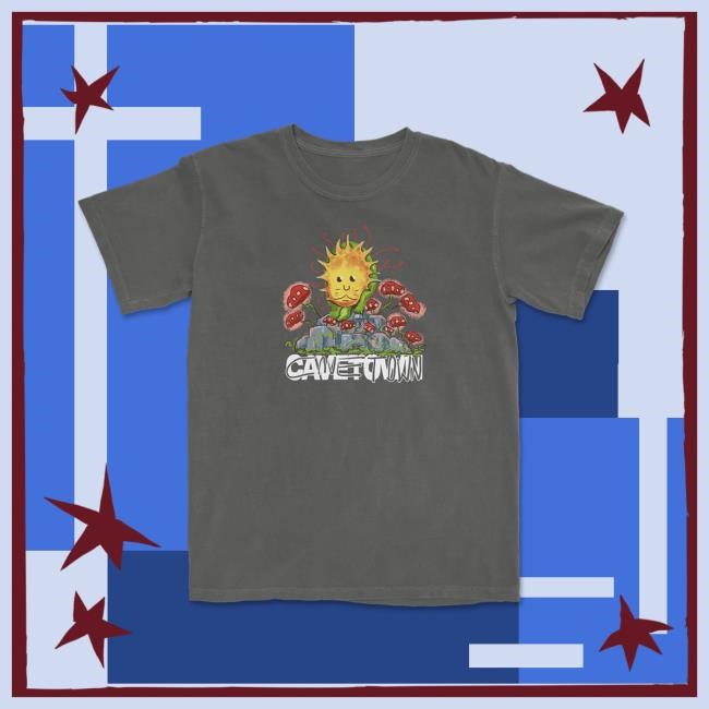 Official Cavetown Merch Mushroom Rock Popover Shirt